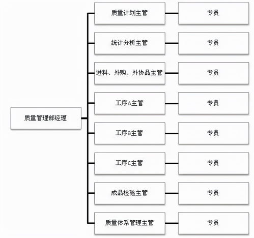 超棒企业质量组织架构图,终于知道自己在公司什么位置了